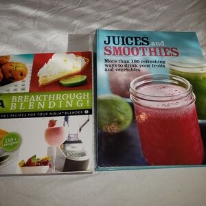 Ninja breakthrough blending recipe book and juices and smoothies recipe book